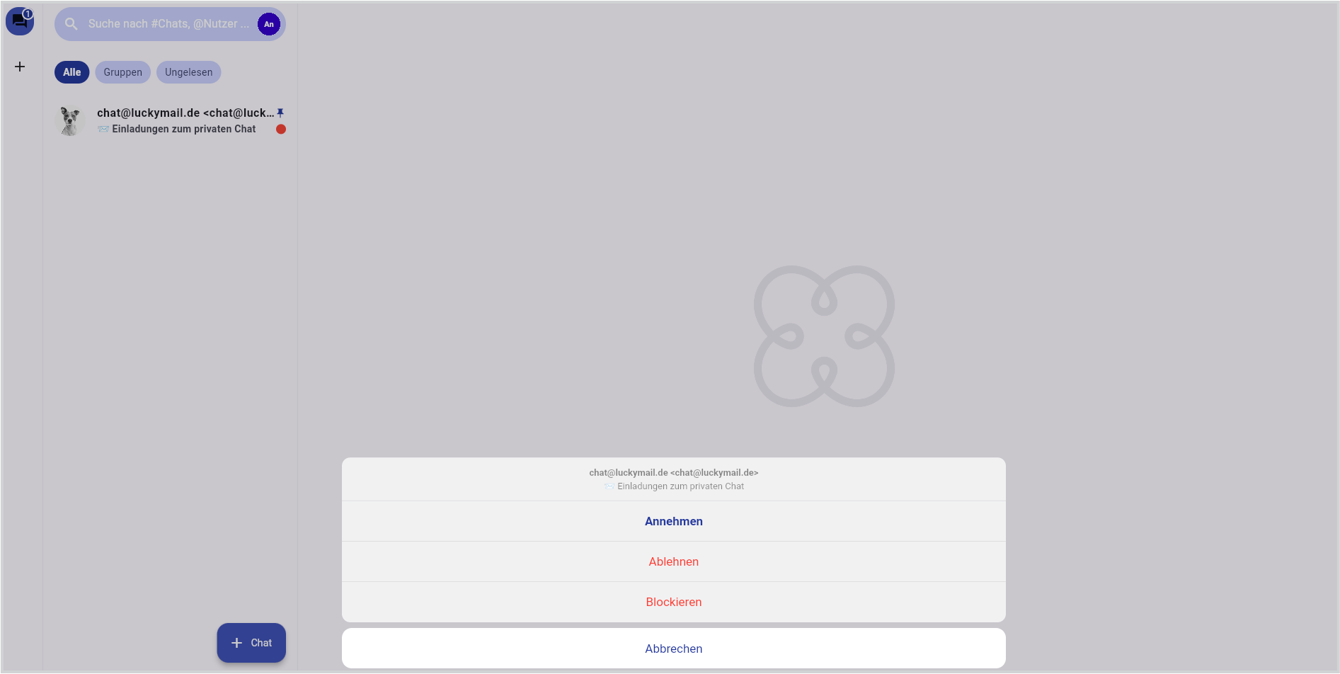 Start a Private Chat | Docs
